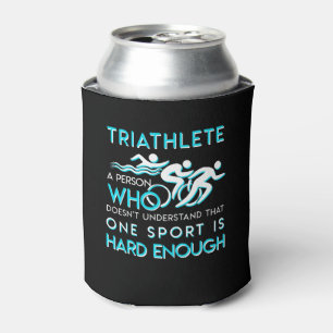 Triathlon begrijpt één sport niet goed blikjeskoeler