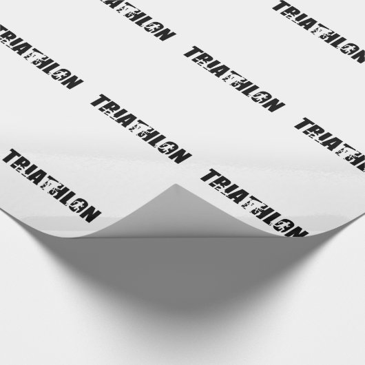 Triathlon Cadeaupapier (Hoek)