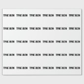 Triathlon Cadeaupapier (Vlak)