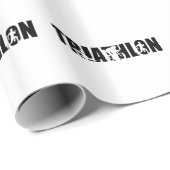 Triathlon Cadeaupapier (Rol Hoek)