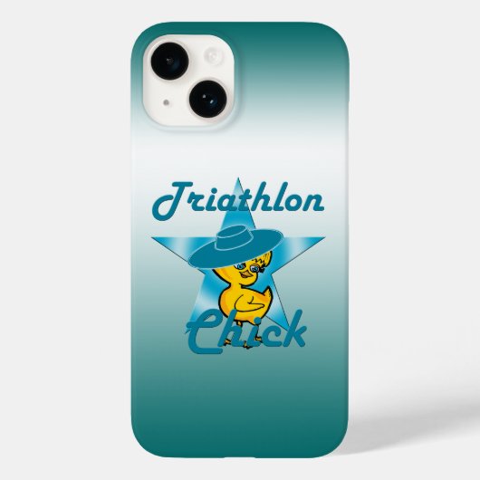 Triathlon Chick #7 Case-Mate iPhone Case (Achterkant)