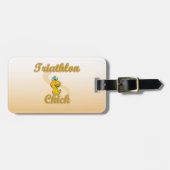 Triathlon Chick Bagagelabel (Voorkant horizontaal)