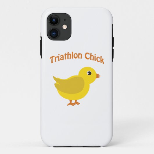 Triathlon Chick Case-Mate iPhone Case (Achterkant)
