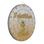 Triathlon Chick Dartbord (Voorkant Links)