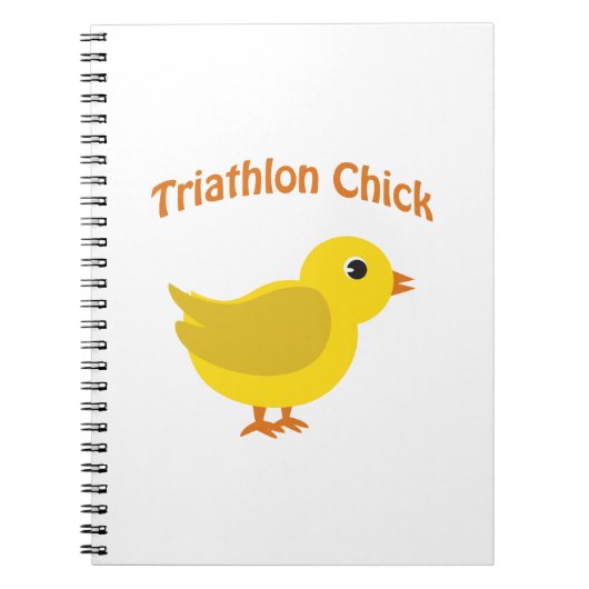 Triathlon Chick Notitieboek (Voorkant)