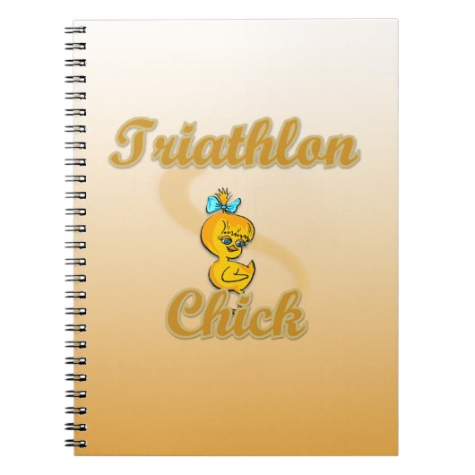 Triathlon Chick Notitieboek (Voorkant)