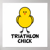Triathlon Chick Poster (Voorkant)