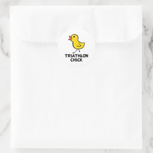 Triathlon Chick Stickers (Tas)