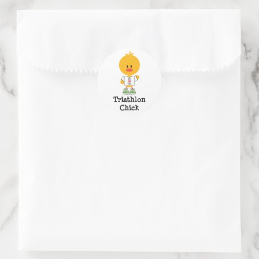 Triathlon Chick Stickers (Tas)