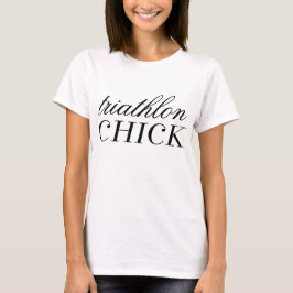 Triathlon Chick Tank Black