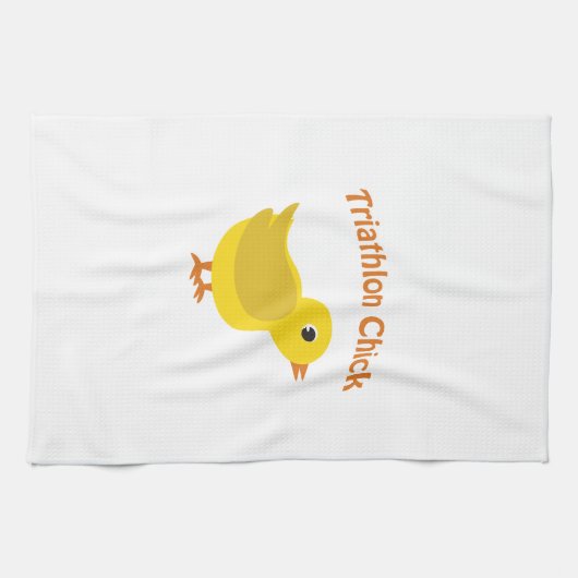 Triathlon Chick Theedoek (Horizontaal)