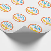 Triathlon Cool Design Cadeaupapier (Hoek)