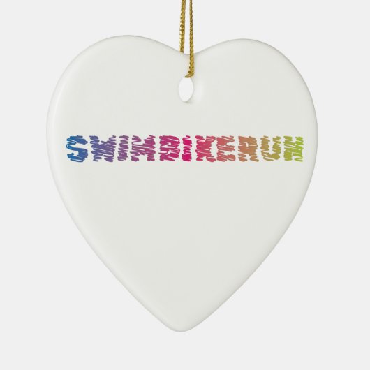 Triathlon Cool Design Keramisch Ornament (Rechts)