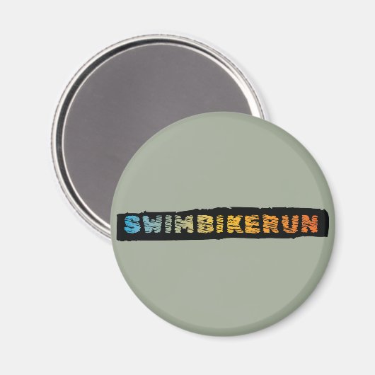Triathlon Cool Design Magneet (Voorkant / Achterkant)