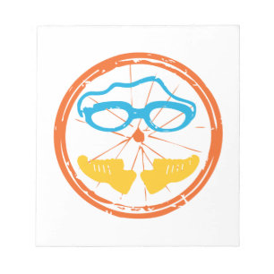 Triathlon Cool Design Notitieblok