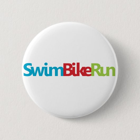 Triathlon Cool Design Ronde Button 5,7 Cm (Voorkant)