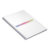 Triathlon Cool Ontwerp Notitieboek (Rechterzijde)