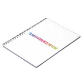 Triathlon Cool Ontwerp Notitieboek (Linkerzijde)