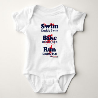 Triathlon Dad Romper
