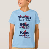Triathlon Dad T-shirt (Voorkant)