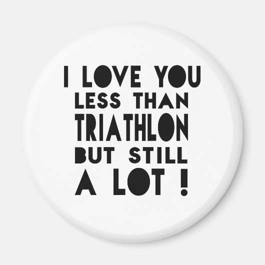 Triathlon Design Magneet (Voorkant)