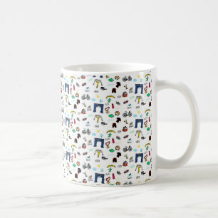 Triathlon Doodles Koffiemok