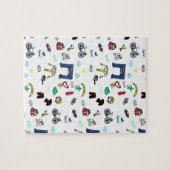 Triathlon Doodles Legpuzzel (Horizontaal)