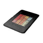 Triathlon - Eat Sleep Triathlon Herhalen Badmat (Gekanteld)