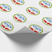 Triathlon Face Cadeaupapier (Hoek)