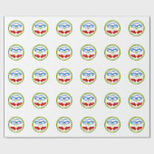Triathlon Face Cadeaupapier (Vlak)