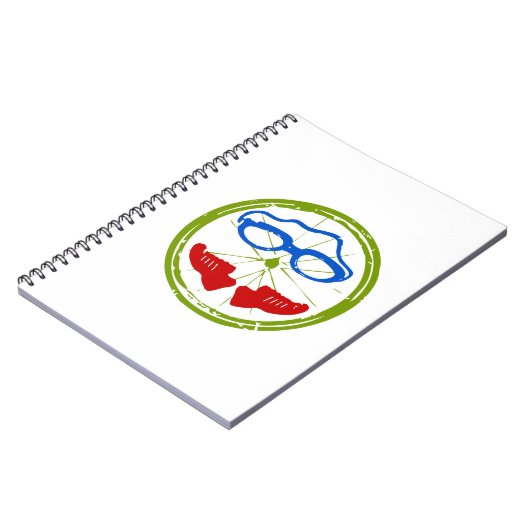 Triathlon Face Notitieboek (Linkerzijde)