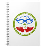Triathlon Face Notitieboek (Voorkant)