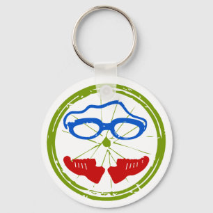 Triathlon Face Sleutelhanger