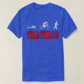 Triathlon-fiets 64 t-shirt (Design voorkant)