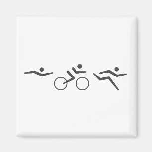 Triathlon-fiets Magneet