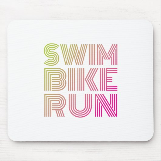 Triathlon-fiets Muismat (Voorkant)