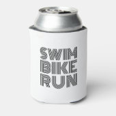 Triathlon-fietsontwerp Blikjeskoeler (Blikje Achterkant)