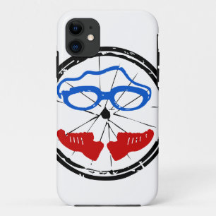 Triathlon Freak logo iPhone 11 Hoesje