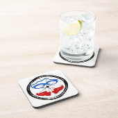 Triathlon Freak logo Drankjes Onderzetter (Rechterzijde)
