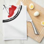 Triathlon Freak logo Theedoek (Quarter Fold)