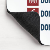 Triathlon Funny 3 Secrets Don't Drown Crash Walk Muismat (Hoek)