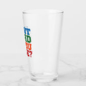 Triathlon Funny, maar jij bent die Swim Bike run Glas (Links)