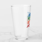 Triathlon Funny, maar jij bent die Swim Bike run Glas (Rechts)