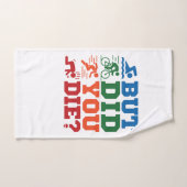 Triathlon Funny, maar jij bent die Swim Bike run Handdoek (Handdoek)