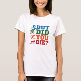 Triathlon Funny, maar jij bent die Swim Bike run T-shirt