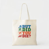 Triathlon Funny, maar jij bent die Swim Bike run Tote Bag (Voorkant)