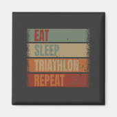 Triathlon Funny Magneet (Voorkant)
