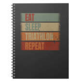 Triathlon Funny Notitieboek (Voorkant)