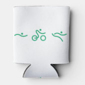 Triathlon Green logo Blikjeskoeler (Voorkant)