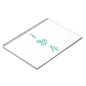 Triathlon Green logo Notitieboek (Linkerzijde)